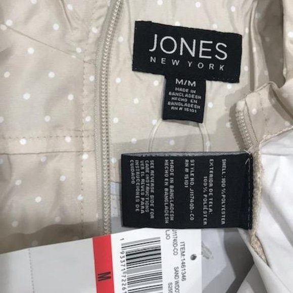 Johns New York Woman Hoodie Jacket Size S,M. - Picture 4 of 5